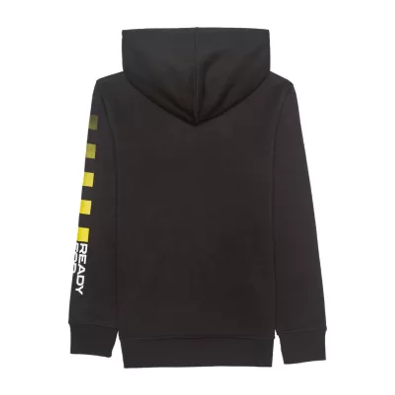 Pikachu Little & Big Kid Boys Long Sleeve Pokeman Fleece Hoodie