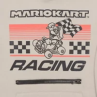 Mariokart Little & Big Kid Boys Long Sleeve Super Mario Fleece Hoodie