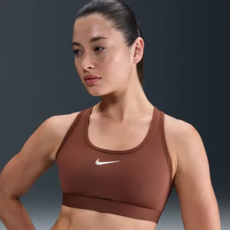 Nike Swoosh Womens Medium Support Sports Bra Dx6821