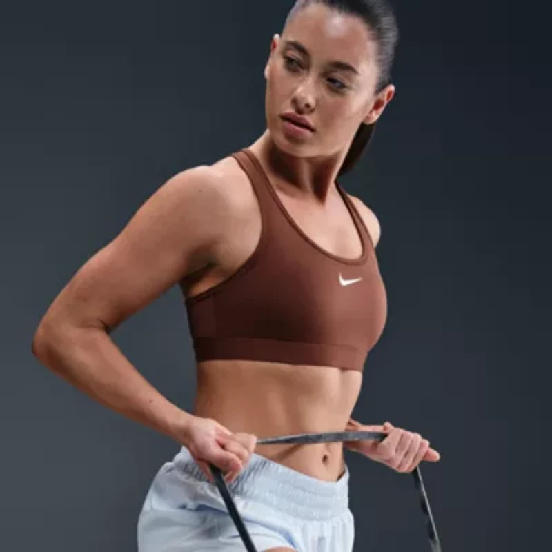 Nike Swoosh Womens Medium Support Sports Bra Dx6821