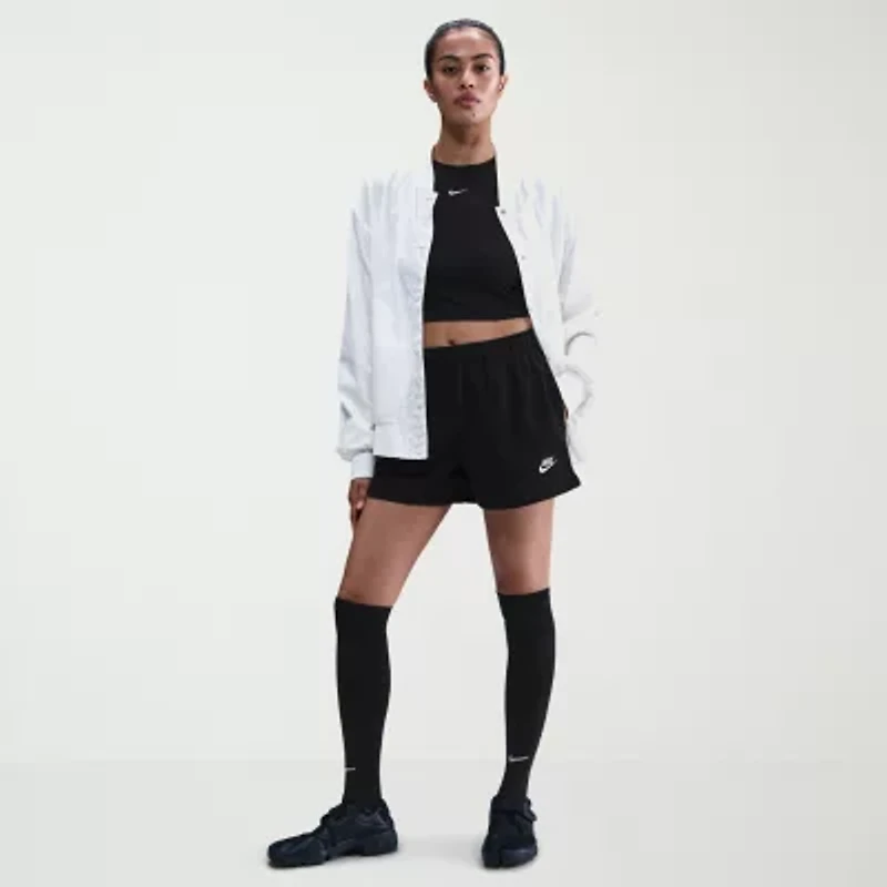 Nike Sportswear Club Fleece Womens Mid Rise Shorts