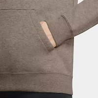 Nike Club Womens Mock Neck Long Sleeve Active Quarter-Zip Pullover