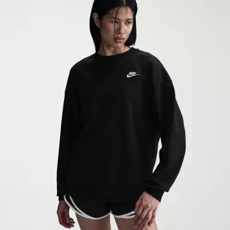 Nike Womens Crew Neck Long Sleeve Sweatshirt