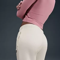 Nike Club Womens Cuffed Mid Rise Fleece Jogger