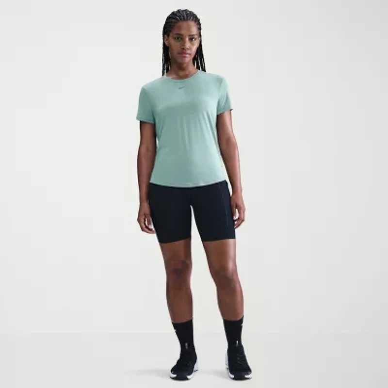 Nike Womens Crew Neck Short Sleeve Quick Dry Active T-Shirt