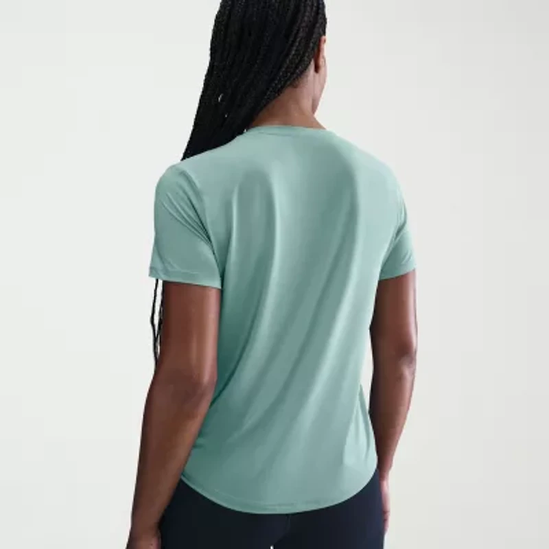 Nike Womens Crew Neck Short Sleeve Quick Dry Active T-Shirt