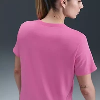 Nike Club Womens Crew Neck Short Sleeve Active T-Shirt