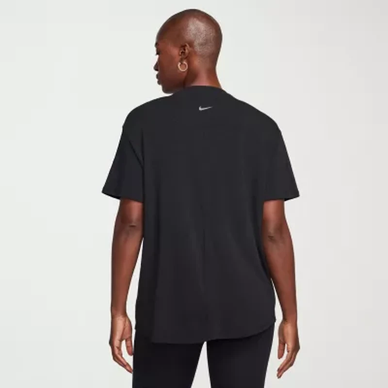 Nike Dri-Fit Womens Crew Neck Short Sleeve Quick Dry Active T-Shirt