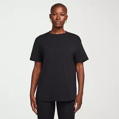 Nike Dri-Fit Womens Crew Neck Short Sleeve Quick Dry Active T-Shirt