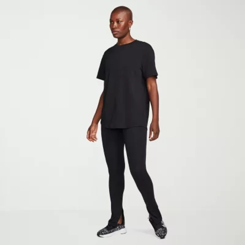 Nike Dri-Fit Womens Crew Neck Short Sleeve Quick Dry Active T-Shirt