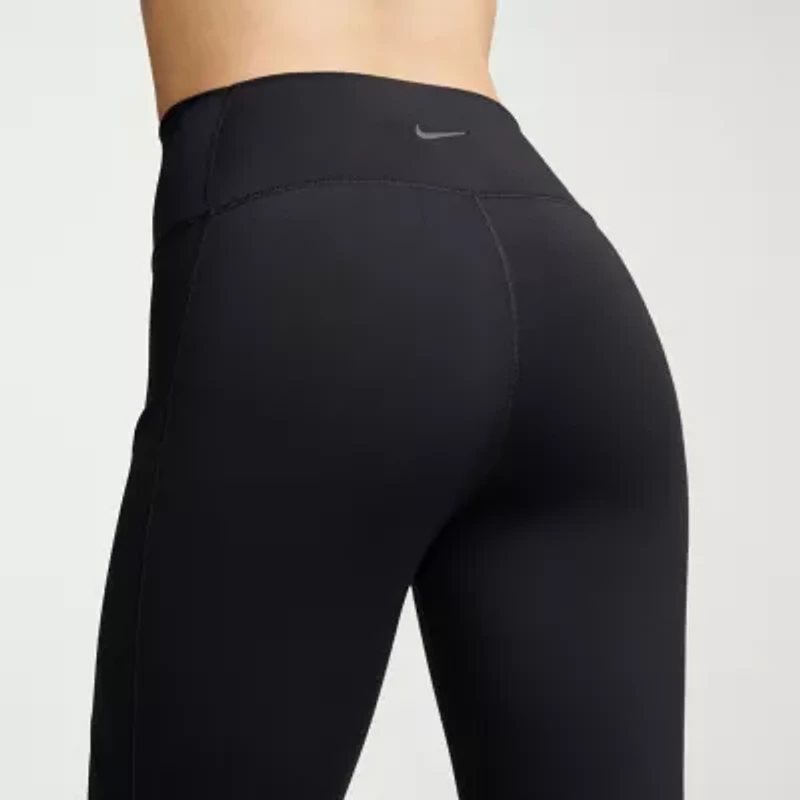 Nike Dri-Fit Womens Moisture Wicking Quick Dry High Rise Knit 7/8 Ankle Legging