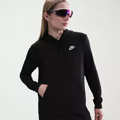 Nike Club Womens Long Sleeve Fleece Active Hoodie