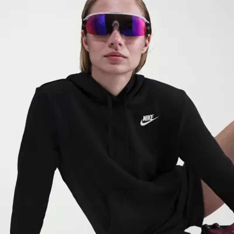 Nike Club Womens Long Sleeve Fleece Active Hoodie
