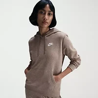 Nike Club Womens Long Sleeve Fleece Active Hoodie
