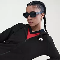Nike Club Womens Long Sleeve Fleece Zipper Active Hoodie
