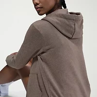 Nike Womens Long Sleeve Fleece Zipper Active Hoodie