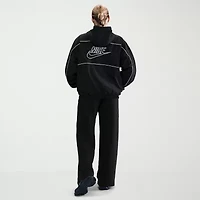 Nike Club Womens Comfort Waistband Drawstring Waist Wide Leg Mid Rise Fleece Sweatpant