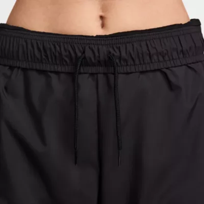 Nike Womens Drawstring Waist Lightweight Cinched Mid Rise Active Jogger Pant