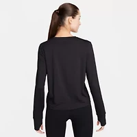 Nike Womens Crew Neck Long Sleeve Quick Dry Active T-Shirt
