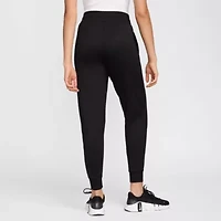 Nike Therma-FIT Womens Drawstring Waist Lightweight Stretch Fabric Cuffed High Rise Fleece Active Jogger Pant