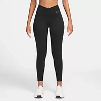 Nike Dri-Fit Womens Quick Dry High Rise Knit 7/8 Ankle Legging