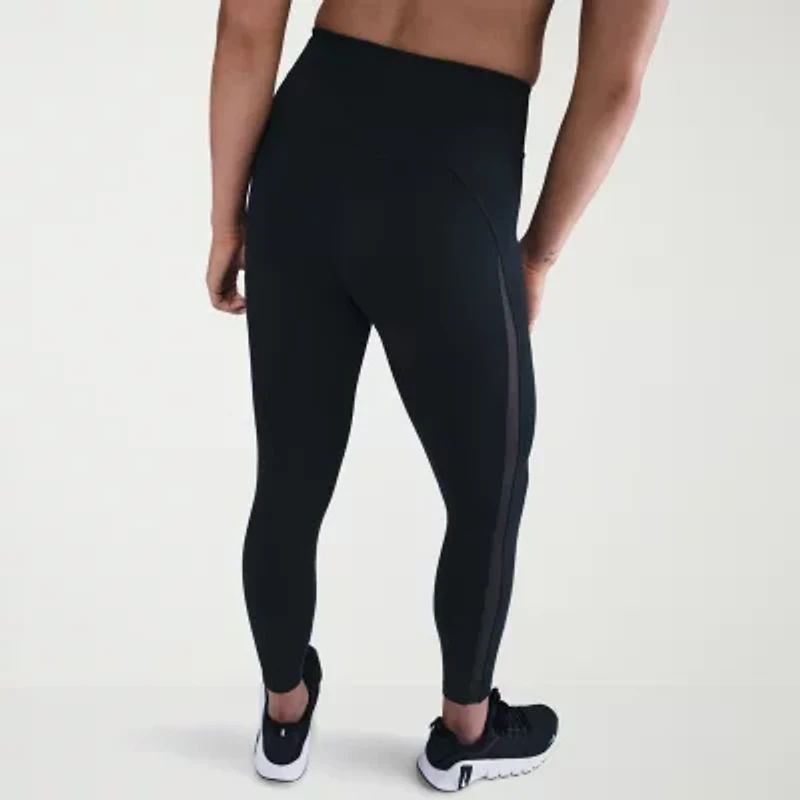 Nike Dri-Fit Womens Quick Dry High Rise Knit 7/8 Ankle Legging