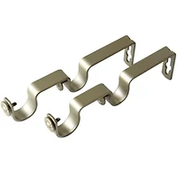 Rod Desyne 2-pk. 13/16-1" Curtain Double-Wall Brackets
