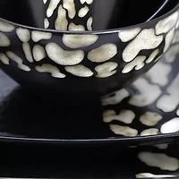 Elama Savannah 16-pc. Stoneware Dinnerware Set