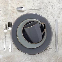 Elama Tahitian Grand 16-pc. Stoneware Dinnerware Set