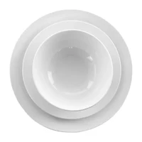 Elama Luna 18-pc. Porcelain Dinnerware Set