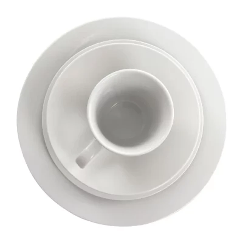 Elama Marshal 16-pc. Porcelain Dinnerware Set