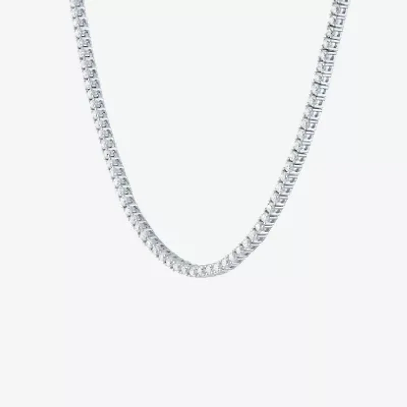 Diamond Addiction (G-H / SI2-I1) 4 CT.T.W. Lab Grown Tennis Necklace 10K Gold