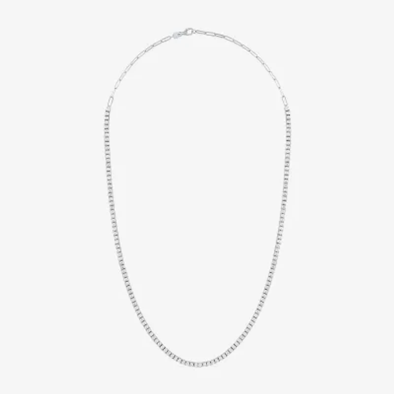 Diamond Addiction (G-H / SI2-I1) 4 CT.T.W. Lab Grown Tennis Necklace 10K Gold
