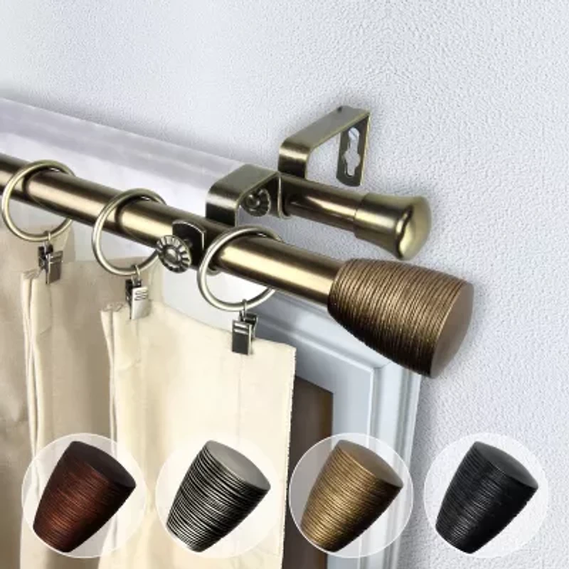 Rod Desyne Tarzan Double Curtain