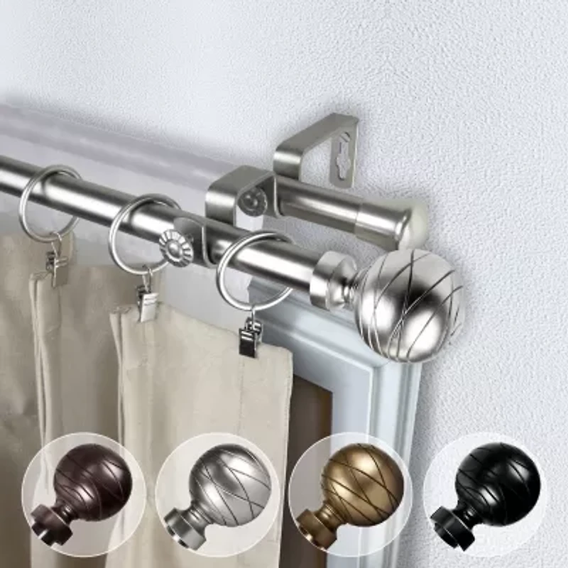 Rod Desyne Arman Double Curtain