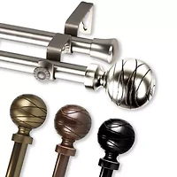 Rod Desyne Arman Double Curtain