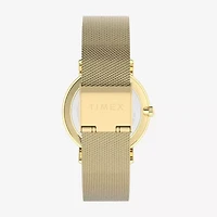 Timex Transcend Womens Gold Tone Stainless Steel Bracelet Watch Tw2v52300vq