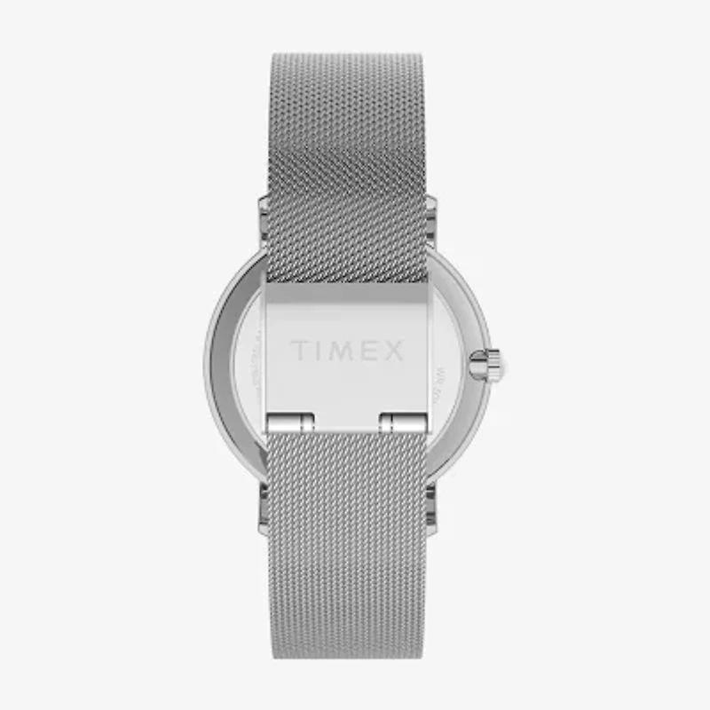 Timex Transcend Womens Silver Tone Stainless Steel Bracelet Watch Tw2v52400vq