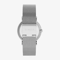 Timex Transcend Womens Silver Tone Stainless Steel Bracelet Watch Tw2v52400vq