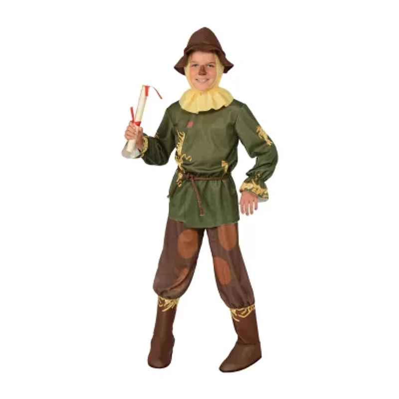 Little & Big Kid Boys Scarecrow The Wizard of Oz 4-pc. Costume
