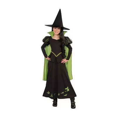 Little & Big Kid Girls Wicked Witch of The West Wizard Oz 3-pc. Costume