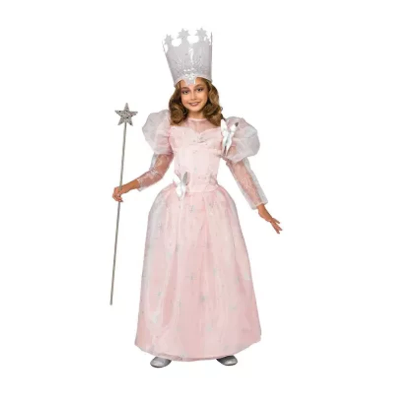 Little & Big Kid Girls Glinda The Good Witch Deluxe Wizard of Oz Wicked 3-pc. Costume