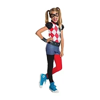 Little & Big Kid Girls Harley Quinn Batman DC Comics 4-pc. Costume