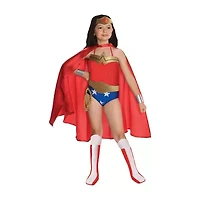 Little & Big Kid Girls DC Comics Wonder Woman 6-pc. Costume
