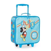 Disney Collection Mickey and Friends Mickey Mouse 13 Inch Softside Wheeled Luggage