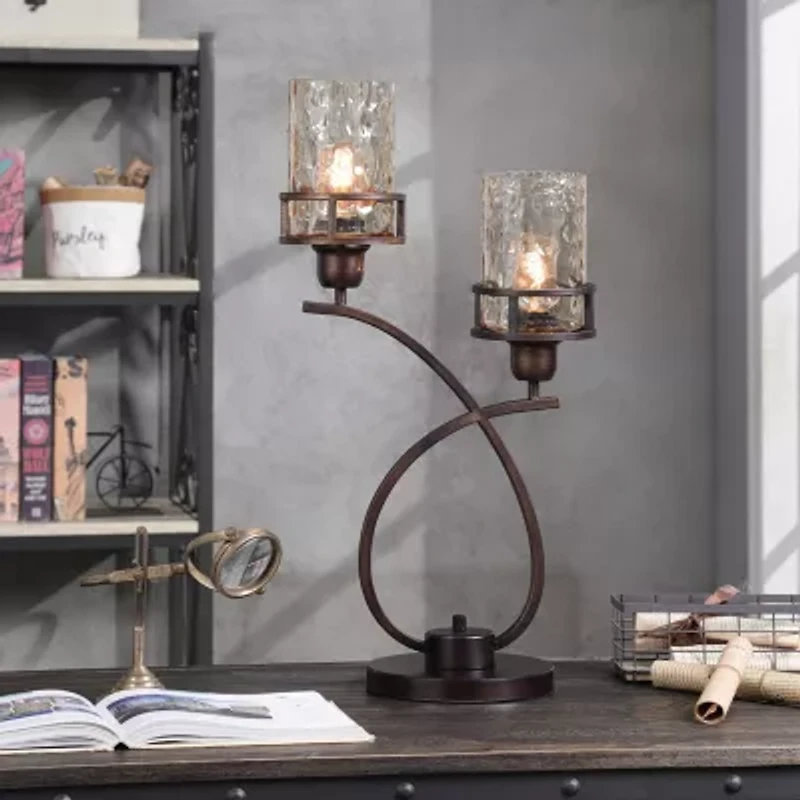 Stylecraft Bronze Metal Table Lamp