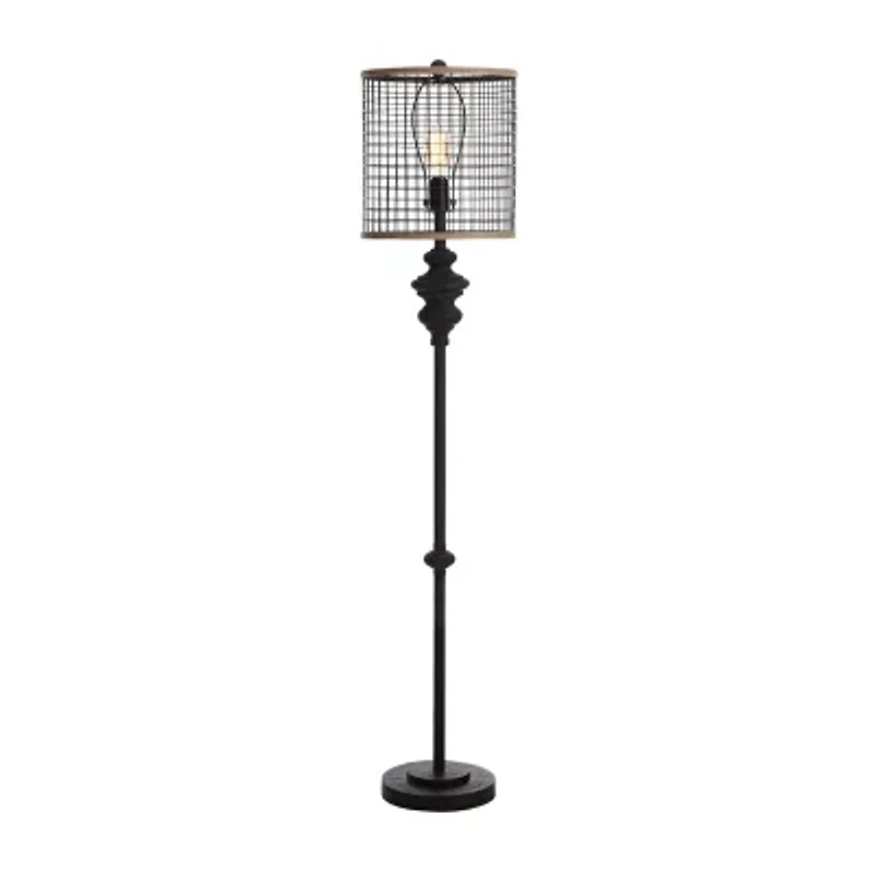 Stylecraft Black Floor Lamp