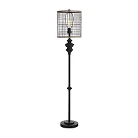 Stylecraft Black Floor Lamp