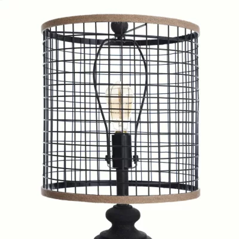 Stylecraft Black Floor Lamp