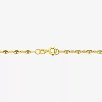 10K Gold Hollow Link Chain
